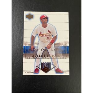 2002 upperdeck albert pujols #3 in mint condition/grade